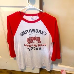 Smithworks Vodka Baseball style Shirt
